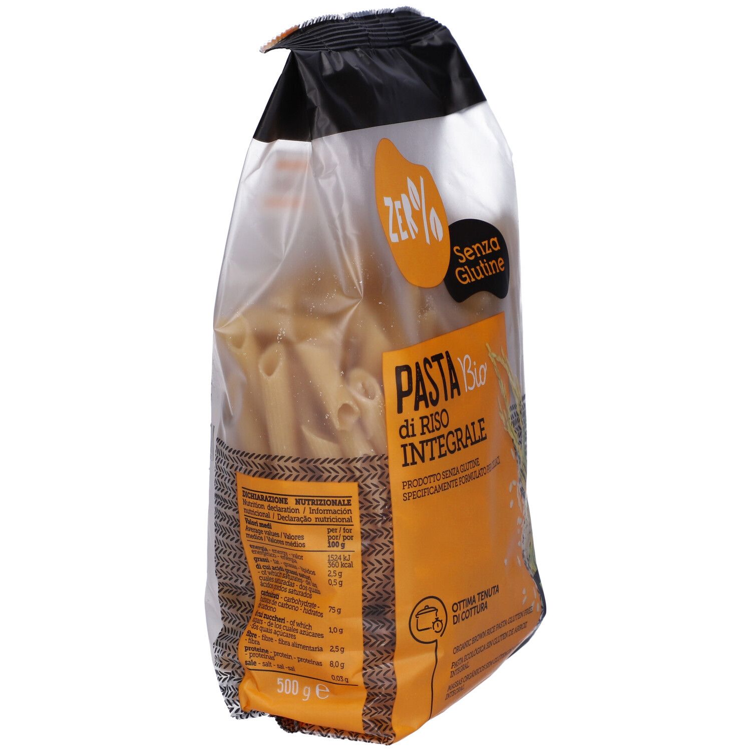 ZER% GLUTINE PENNE RISO INTEGR