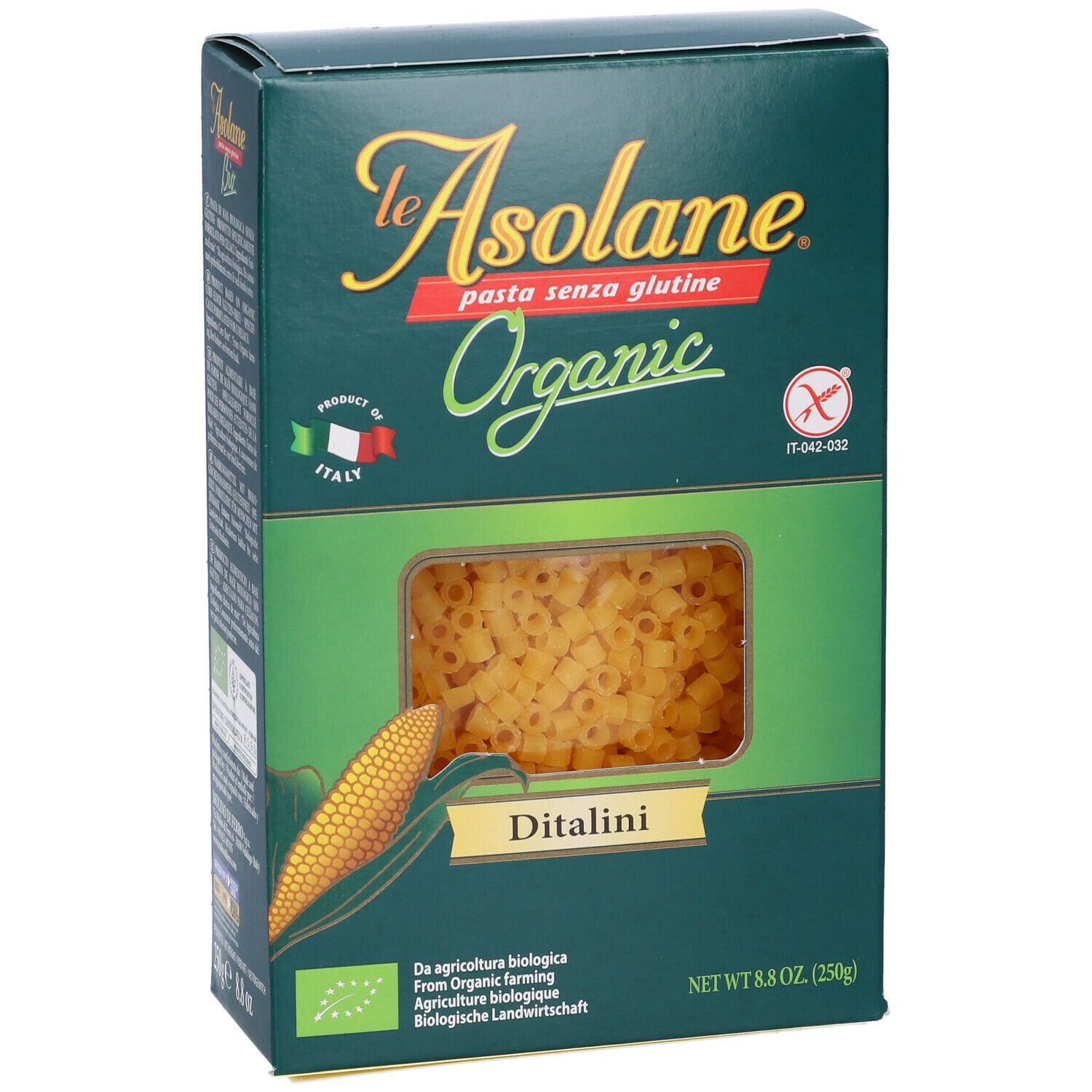 Le Asolane Ditalini - Pastina senza glutine 250 g