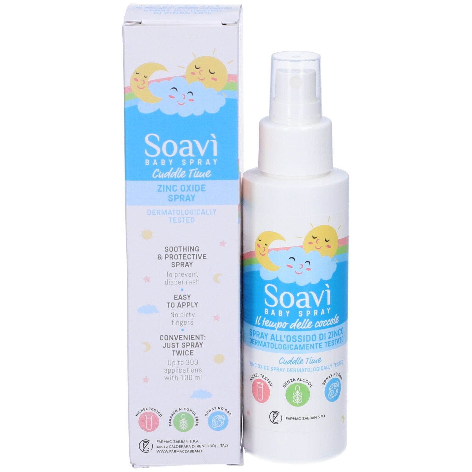 Soavi Spray Ossido Zinco 100Ml