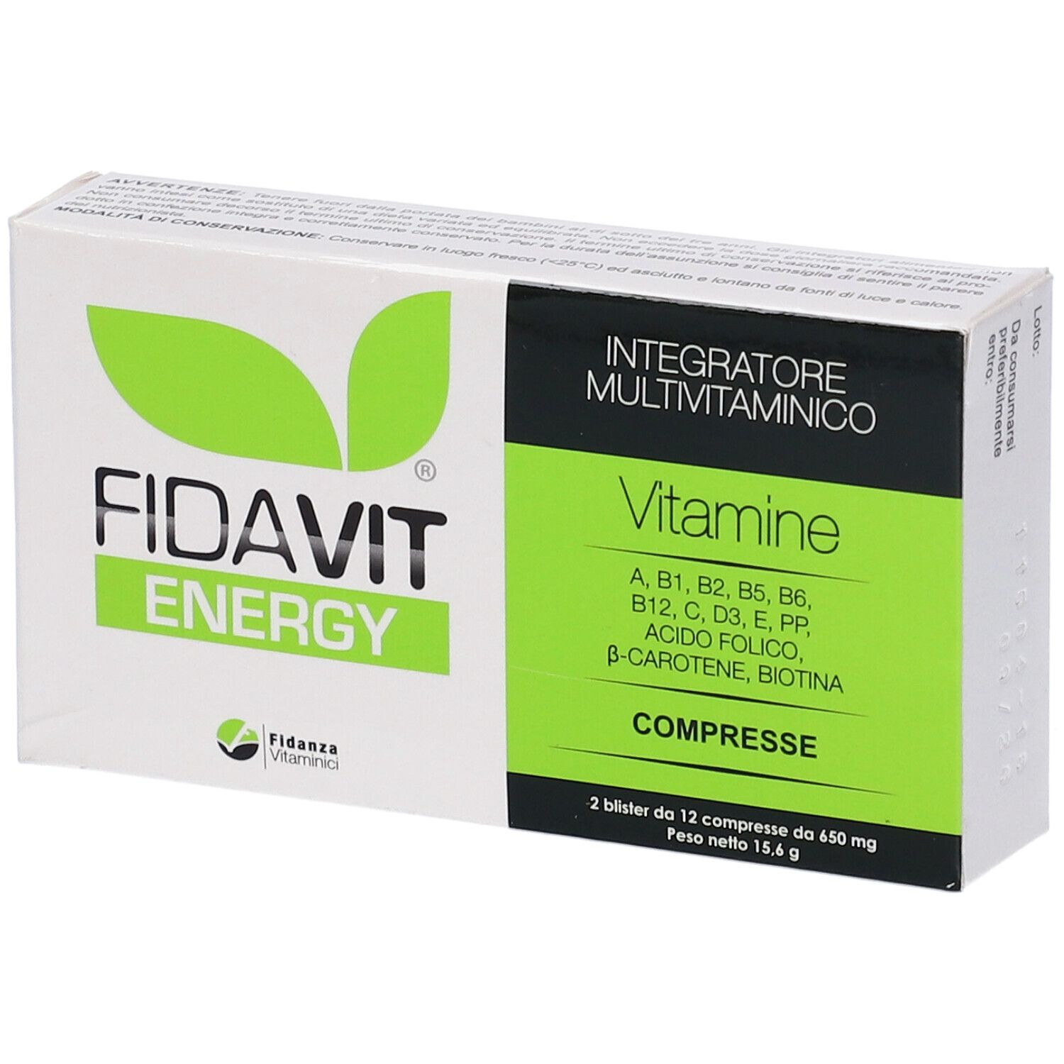 Fidavit Energy 24 Compresse