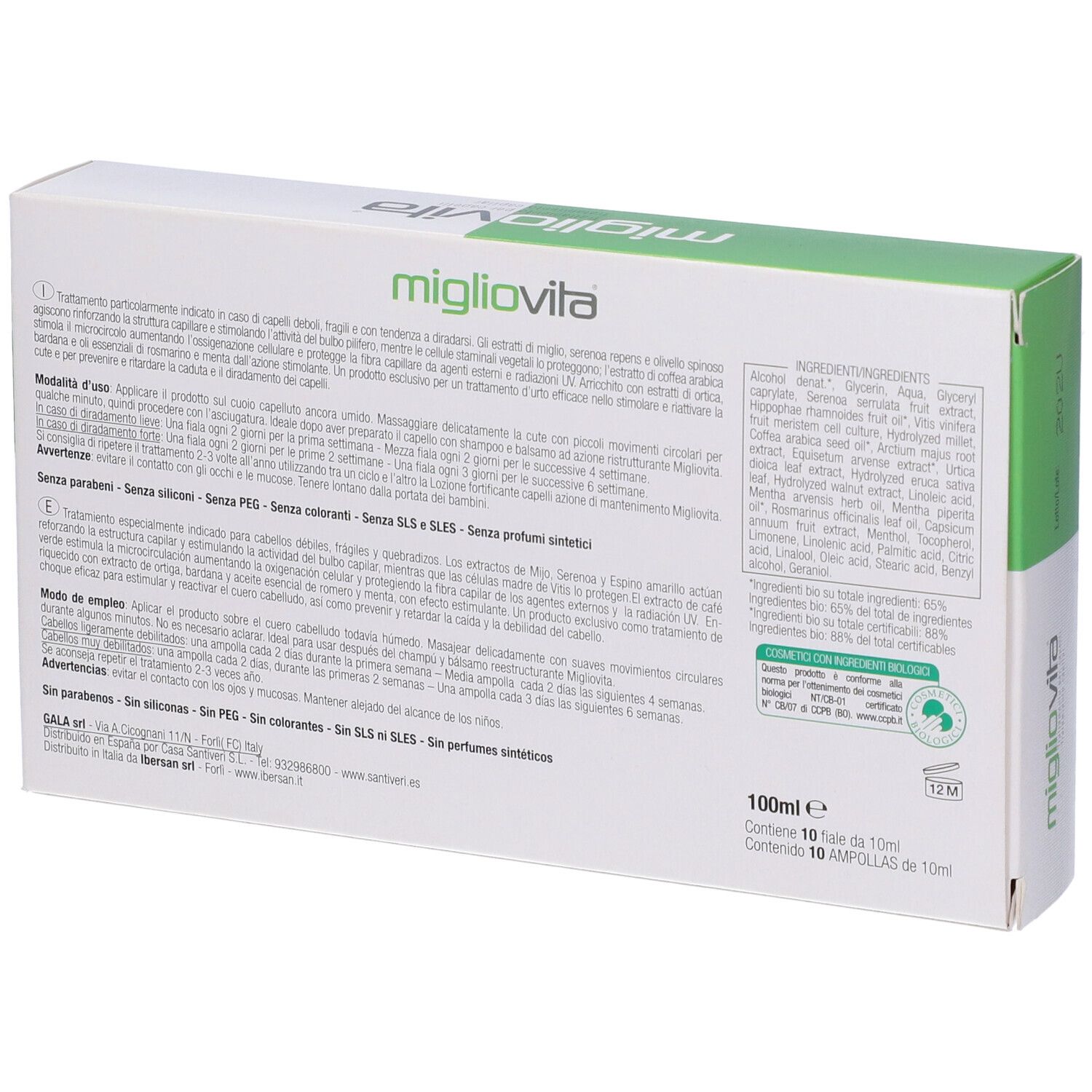 Migliovita Fiale 10X10Ml Bio