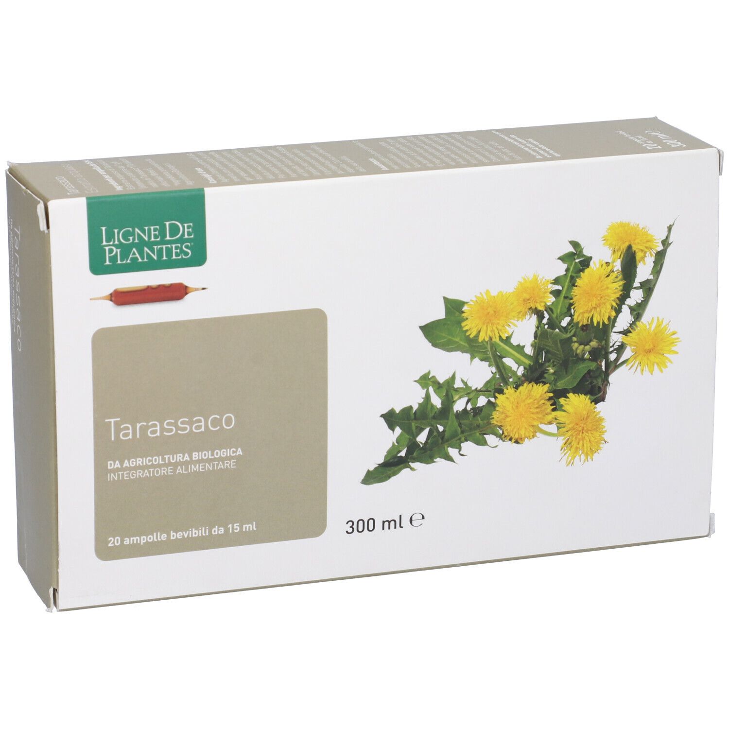 Tarassaco Biologico 20 Ampolle Bevibili Da 15 Ml