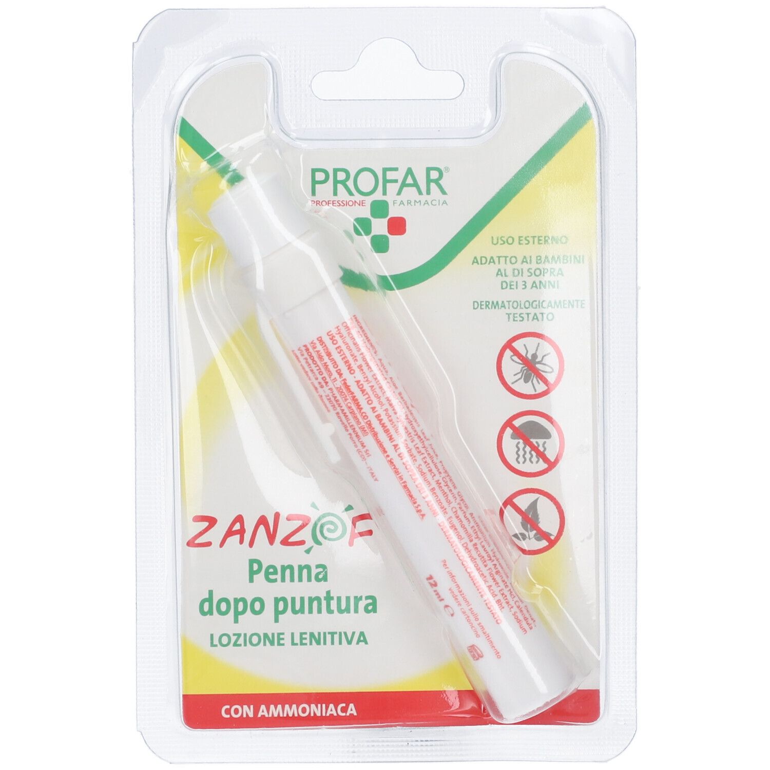 Profar Zanzof Penna Post Puntura Con Ammoniaca