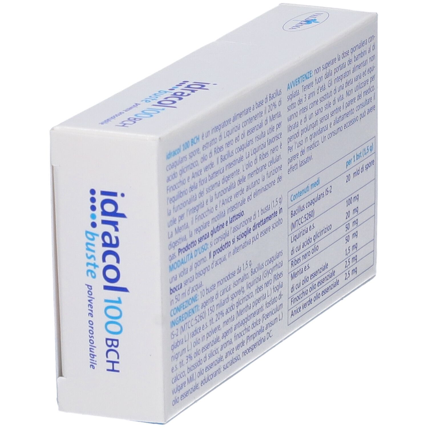 Idracol Bch 10 Bustine Orosulobili 15 G