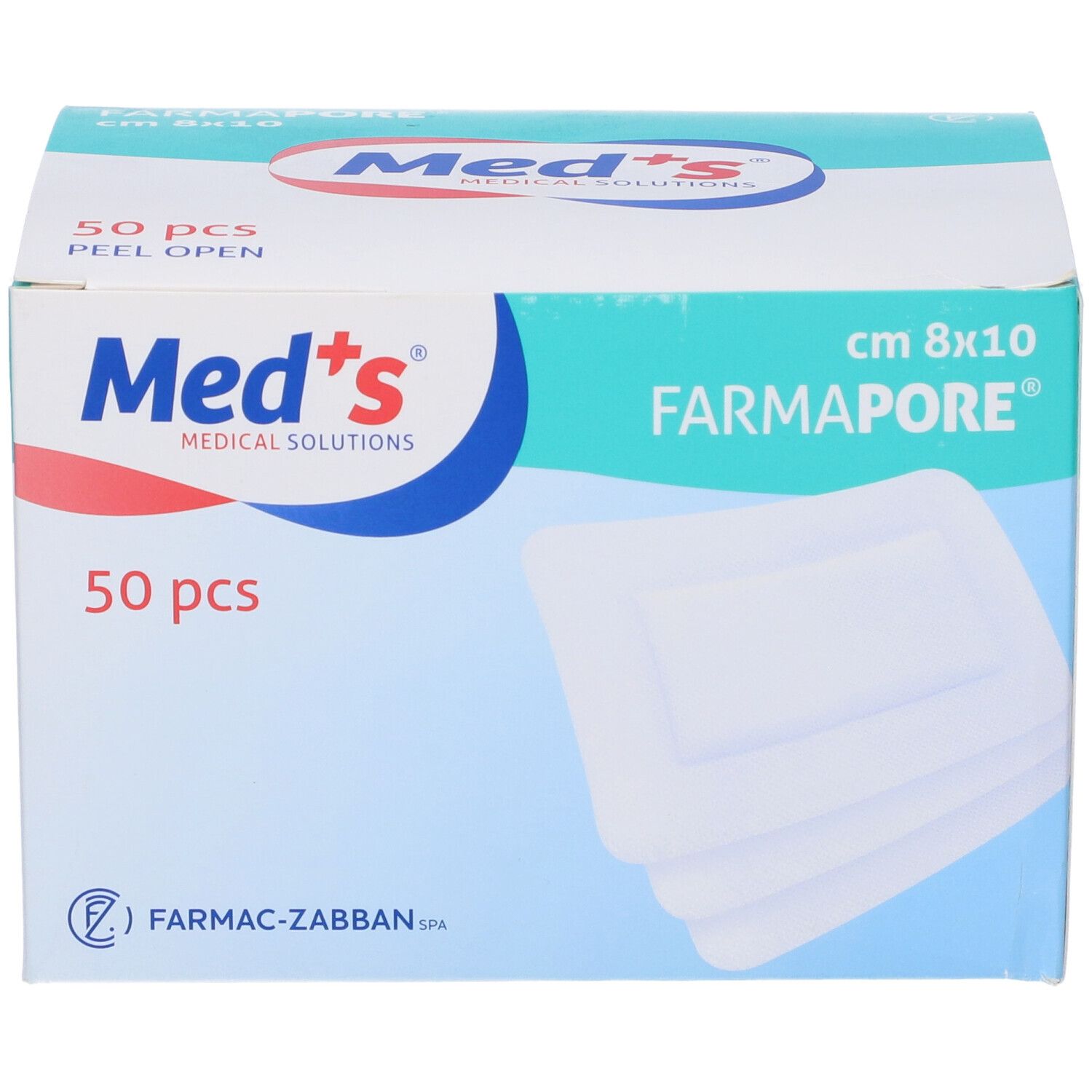 Meds Medic Ades St 8X10Cm 50Pz