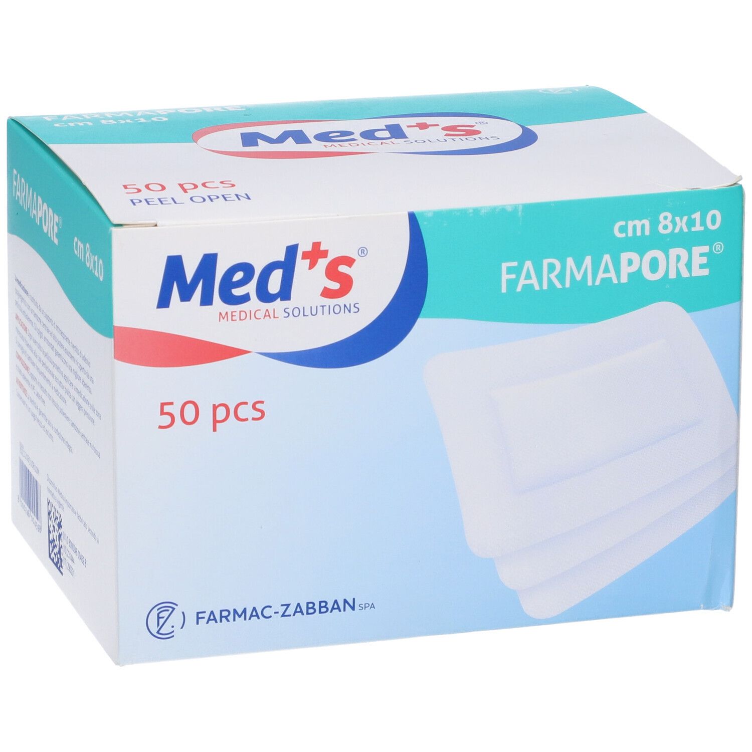 Meds Medic Ades St 8X10Cm 50Pz