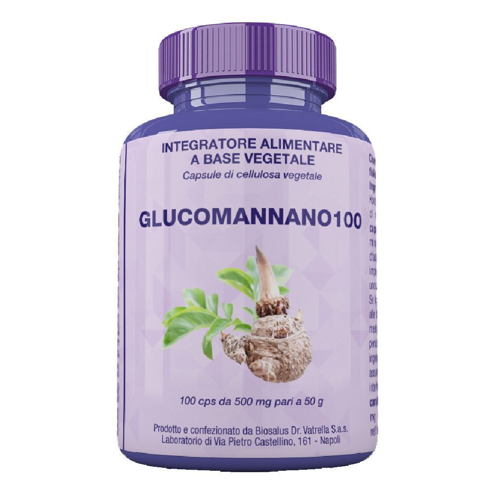Glucomannano100 100 Capsule 50 Grammi