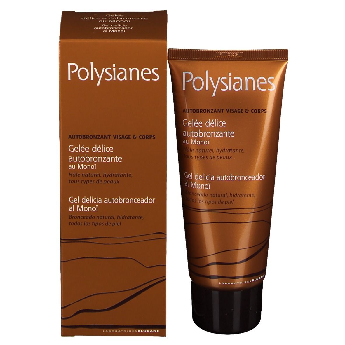 KLORANE Polysianes Gel Autoabbronzante sublimatore al Monoï