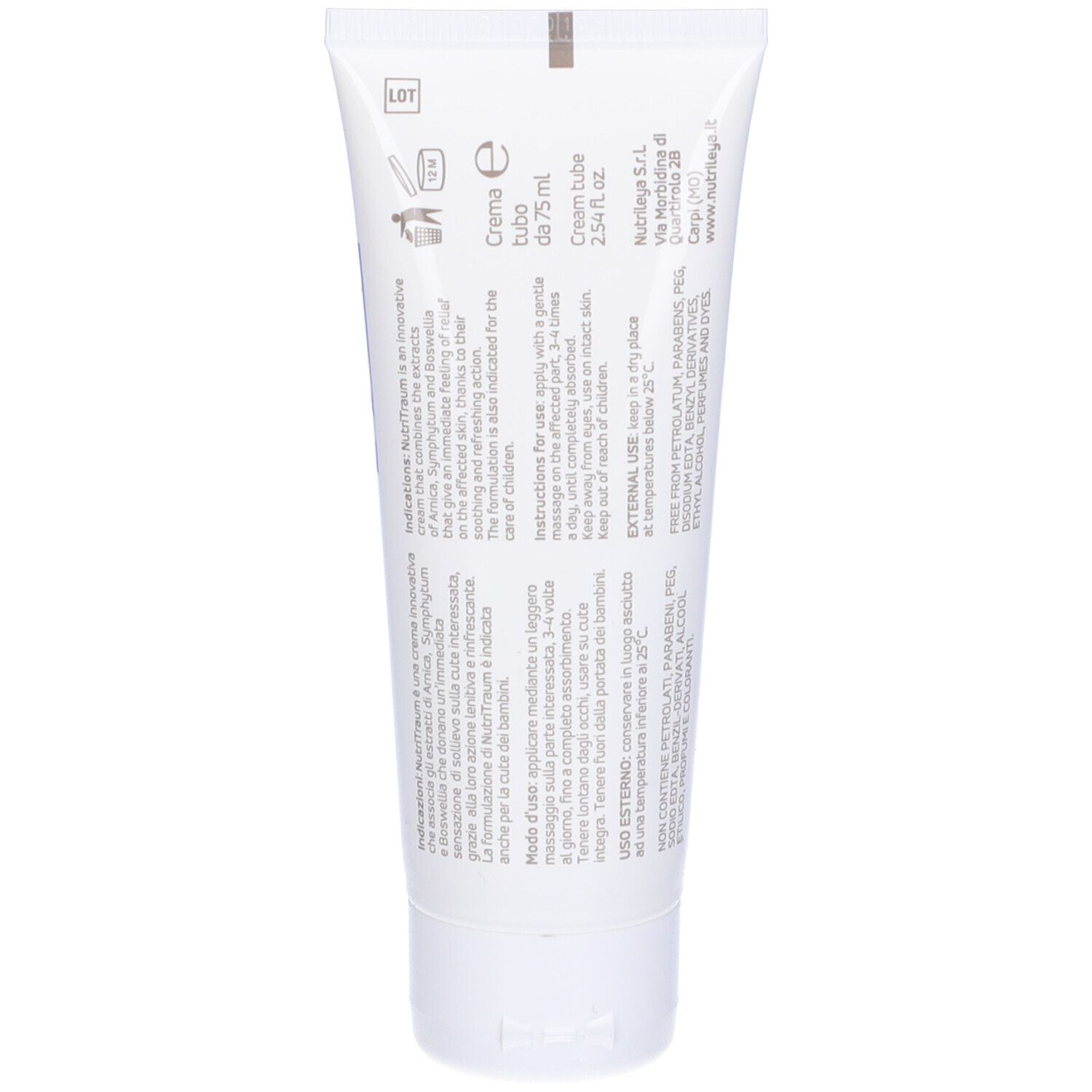 Nutritraum Crema Liposomale Antinfiammatoria Antiedematosa 75 G