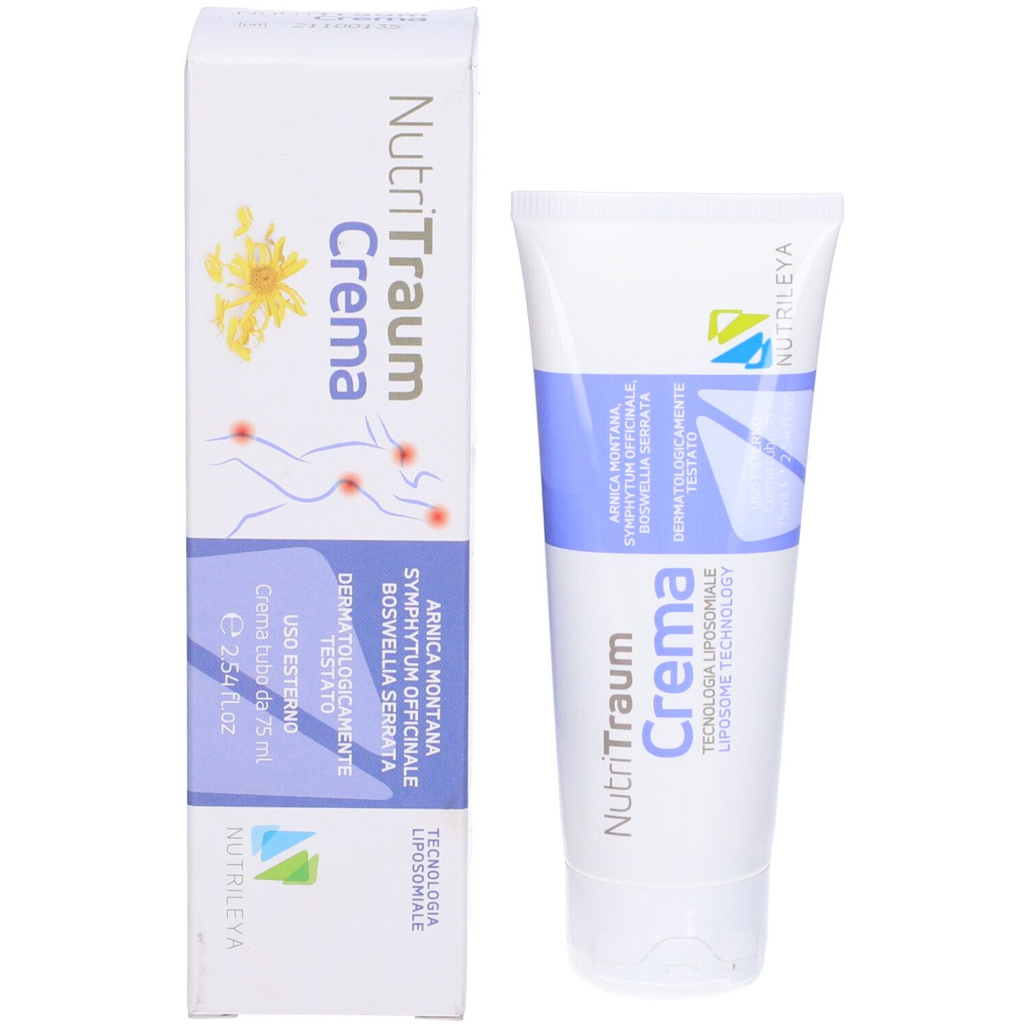 Nutritraum Crema Liposomale Antinfiammatoria Antiedematosa 75 G