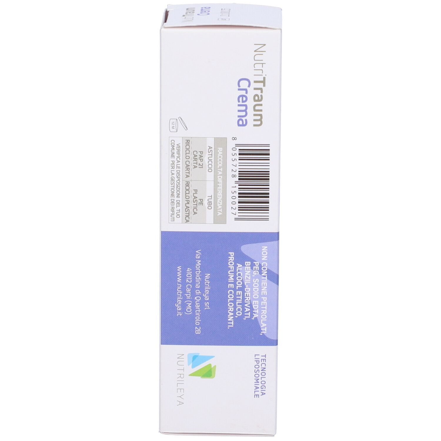 Nutritraum Crema Liposomale Antinfiammatoria Antiedematosa 75 G