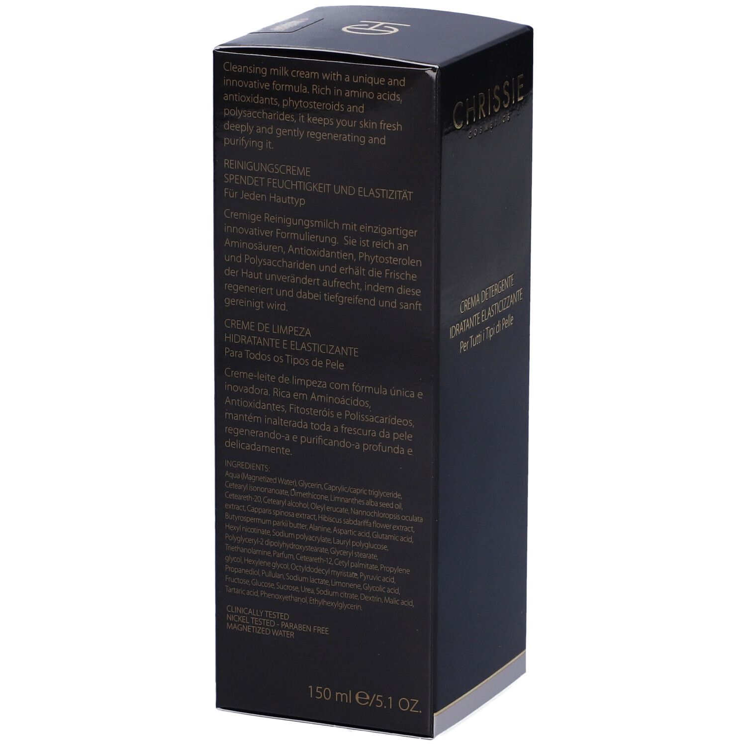 Chrissie Crema Detergente Idratante Elasticizzante