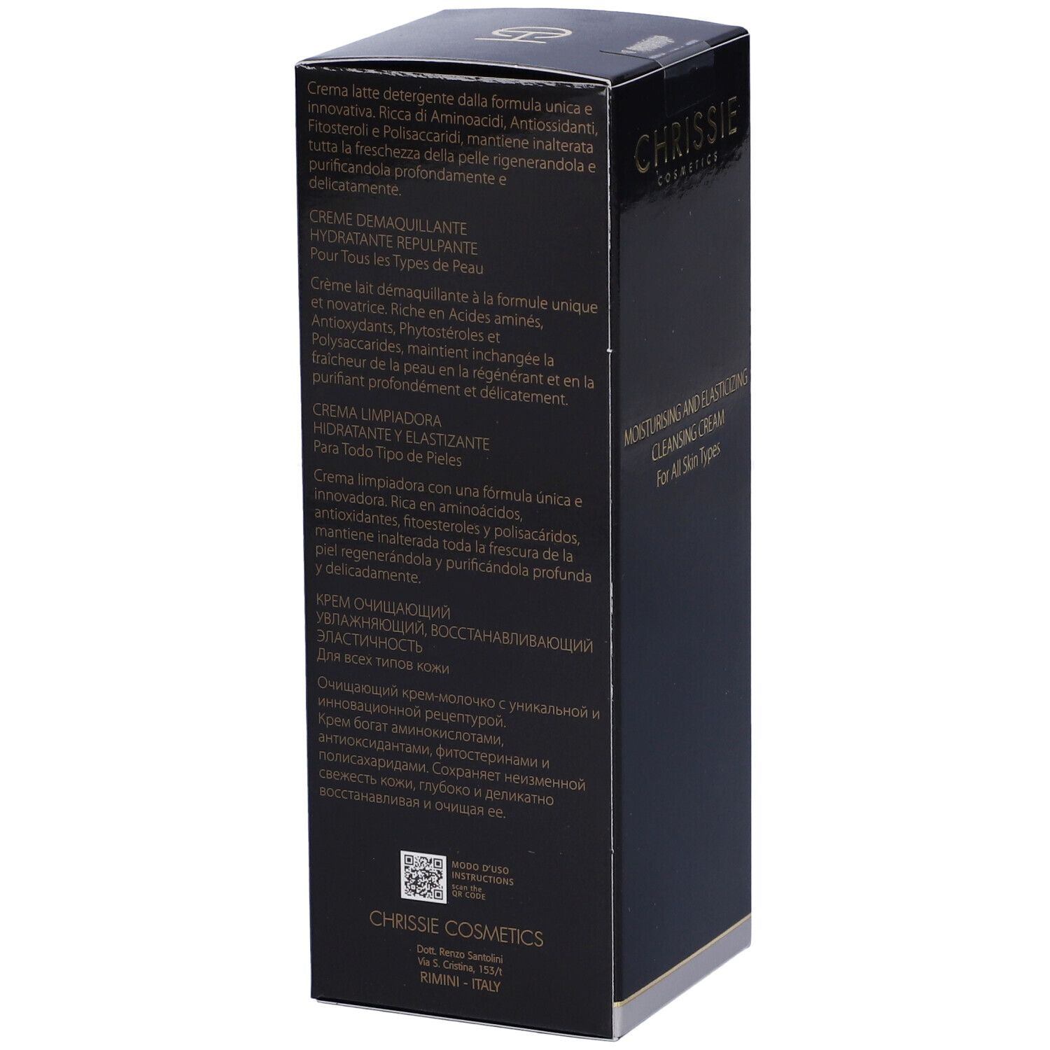 Chrissie Crema Detergente Idratante Elasticizzante