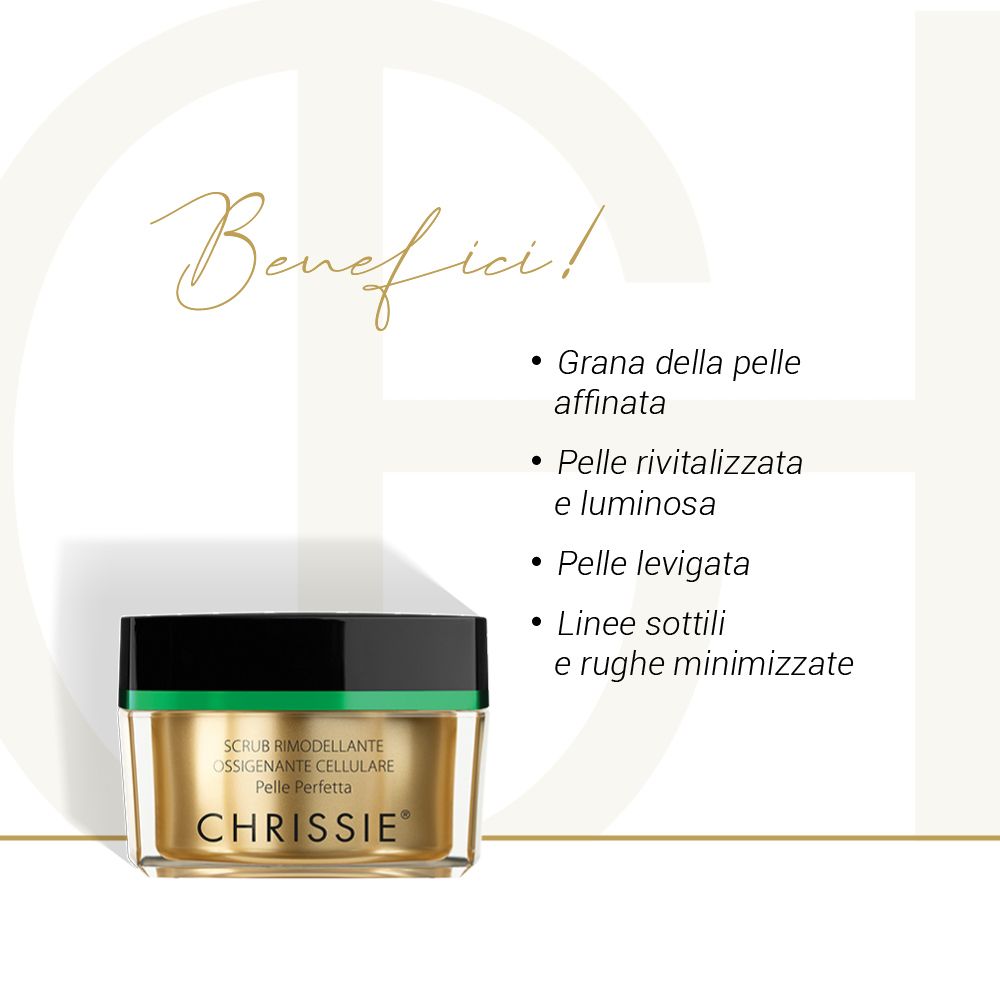 Chrissi Scrub Rimodellante Ossigenante Cellulare Pelle Perfetta