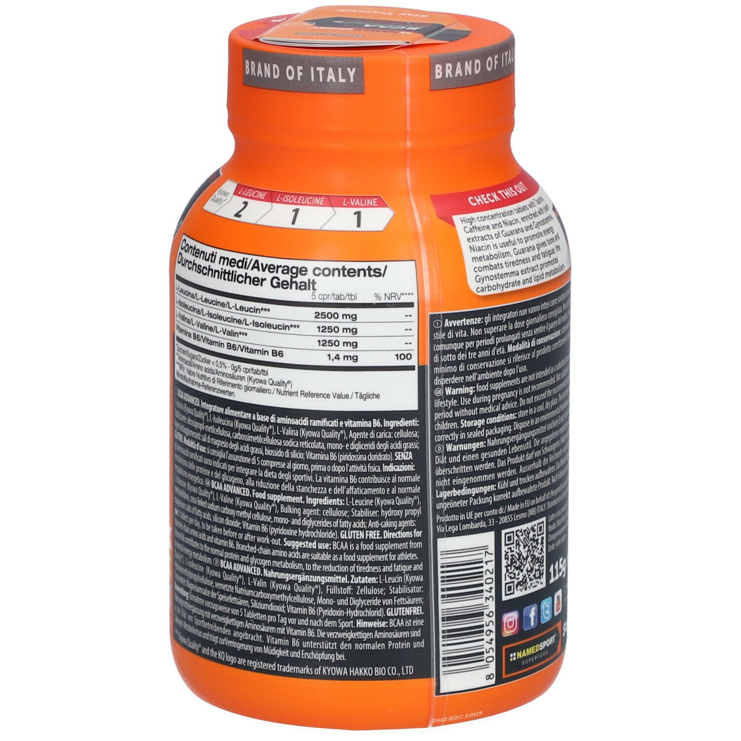 NAMEDSPORT® BCAA Advanced