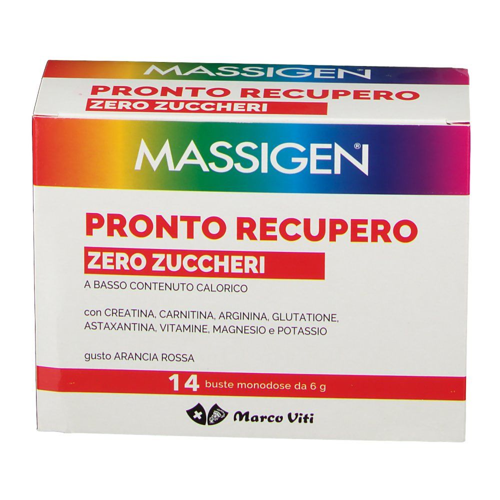 MASSIGEN® Pronto Recupero Zero Zuccheri