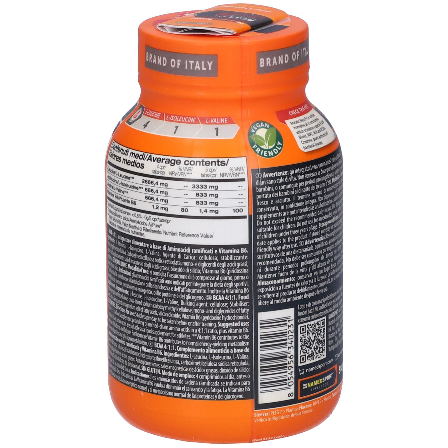 NAMEDSPORT® BCAA 4:1:1 Extreme Pro