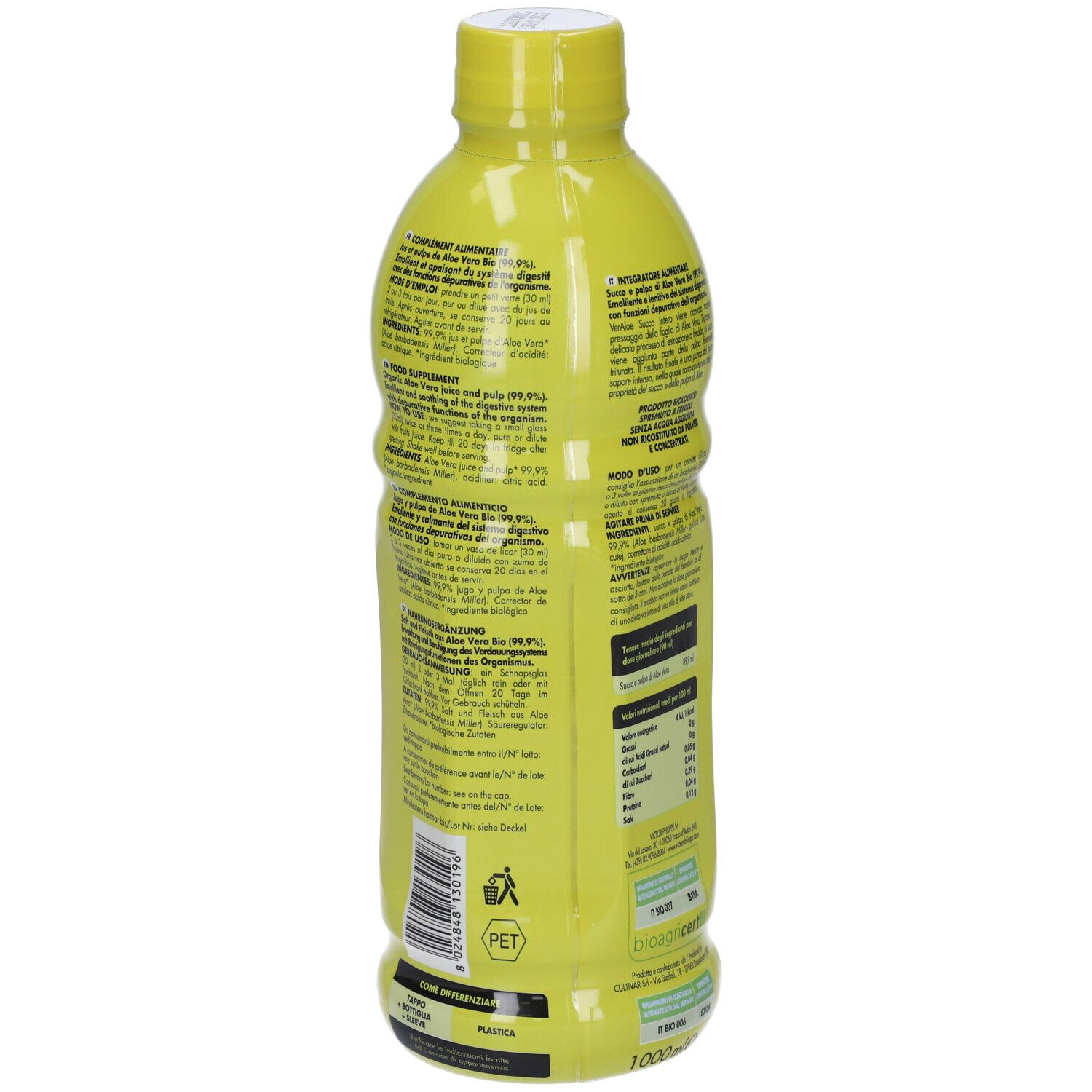 Veraloe Succo Aloe Vera Suc/Po