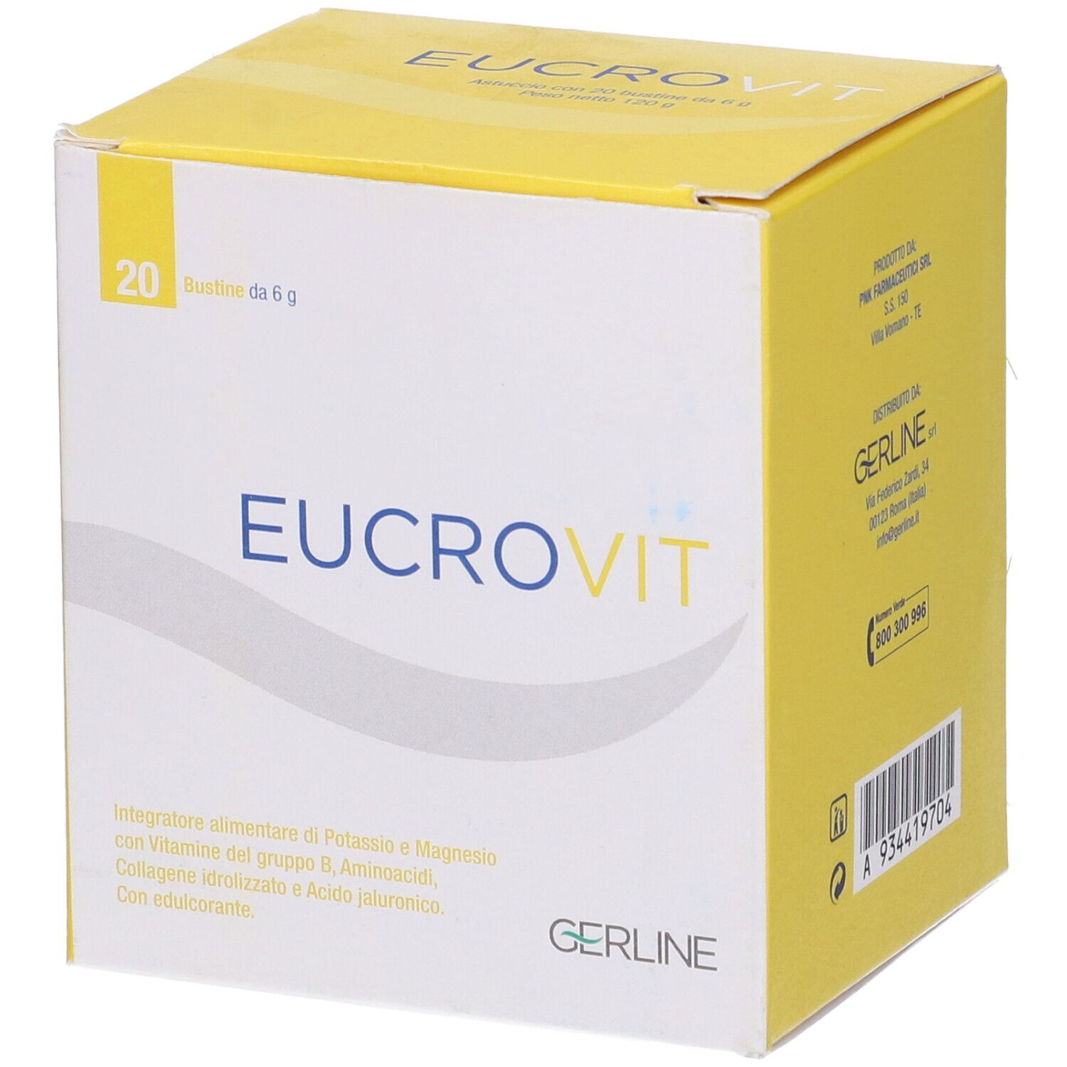 Eucrovit 20 Bustine 6 G