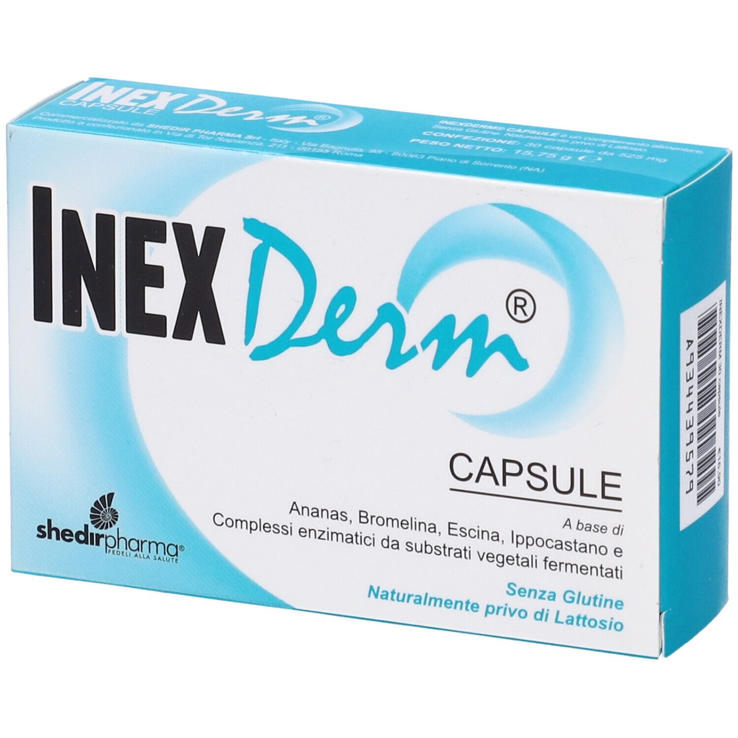 Inexderm 30 Capsule Blister Astuccio 15,75 G