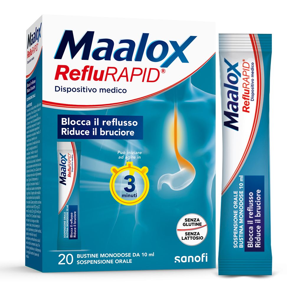 Maalox RefluRAPID® Bustine Monodose