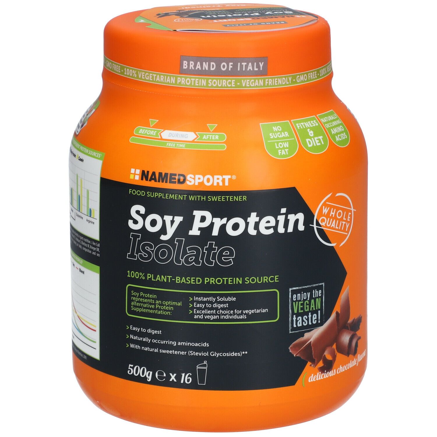 NAMEDSPORT® Soy Protein Isolate Delicious Chocolate Flavour