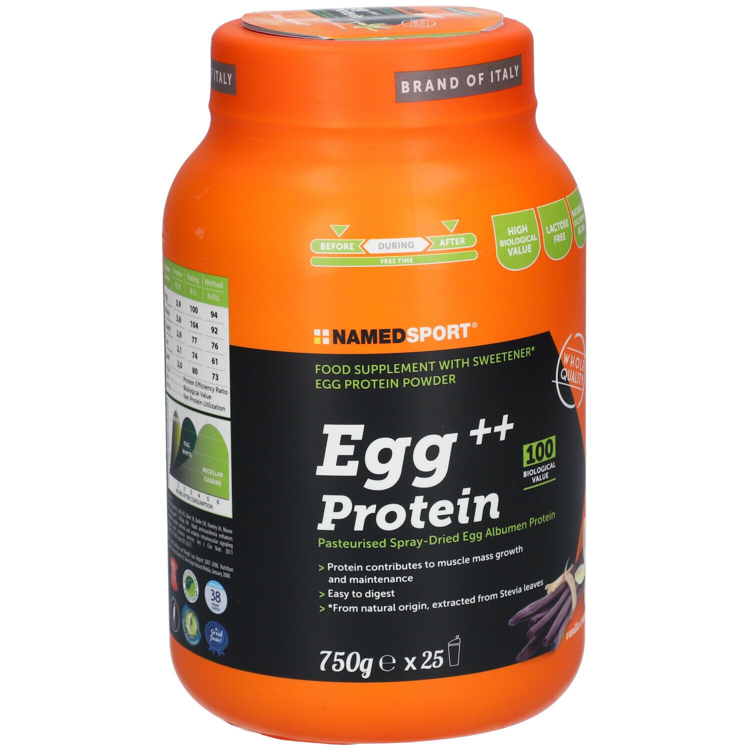 NAMEDSPORT® Egg++ Protein Vanilla Cream Flavour
