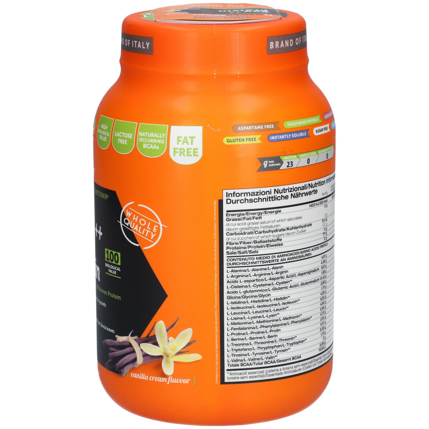NAMEDSPORT® Egg++ Protein Vanilla Cream Flavour