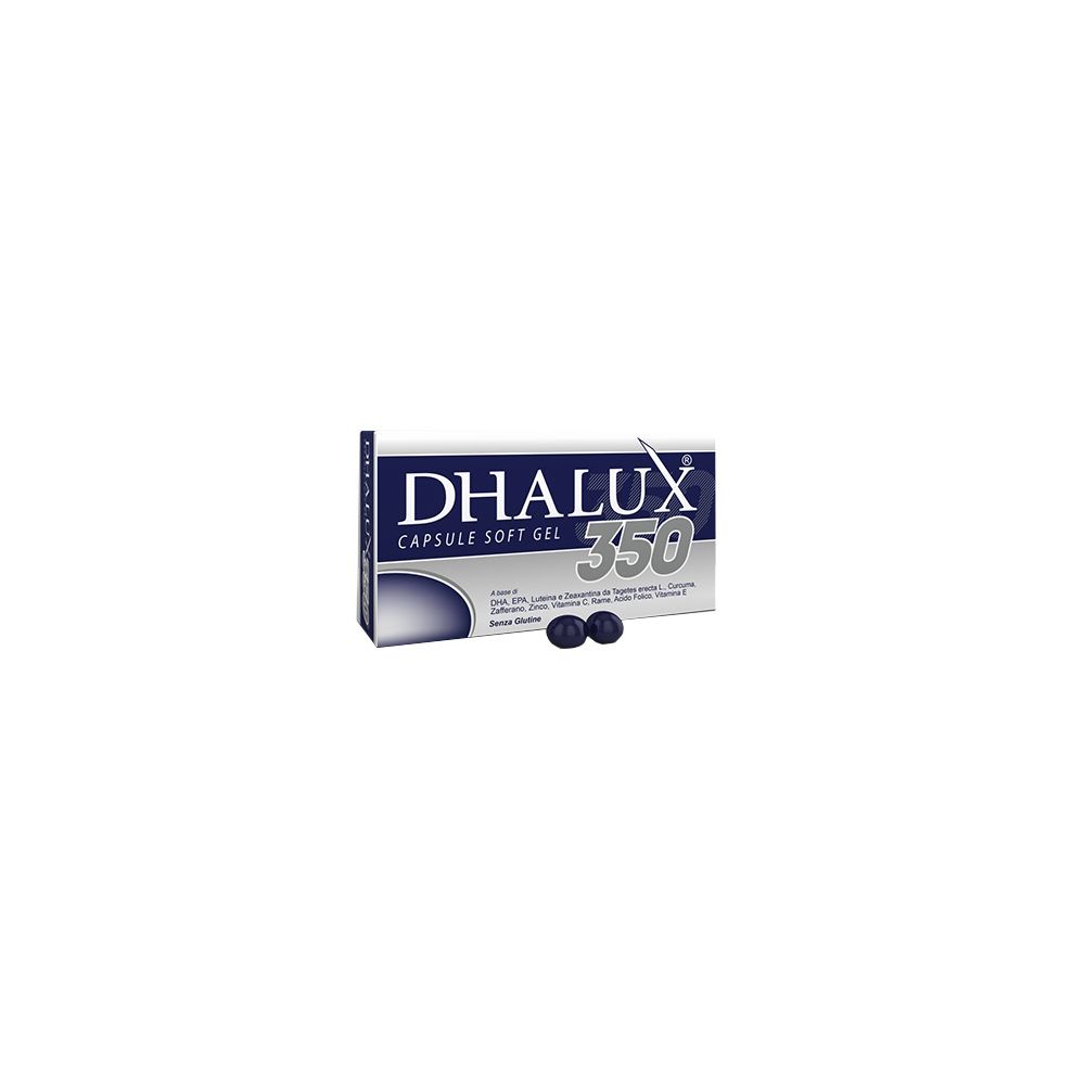 Dhalux 350 Blister 30 Capsule Molli Astuccio 29,4 G