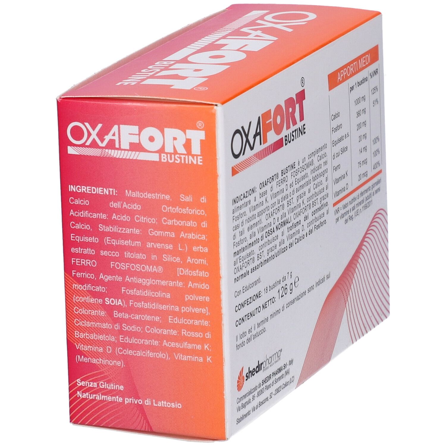 Oxafort 18 Bustine In Astuccio Da 126 G