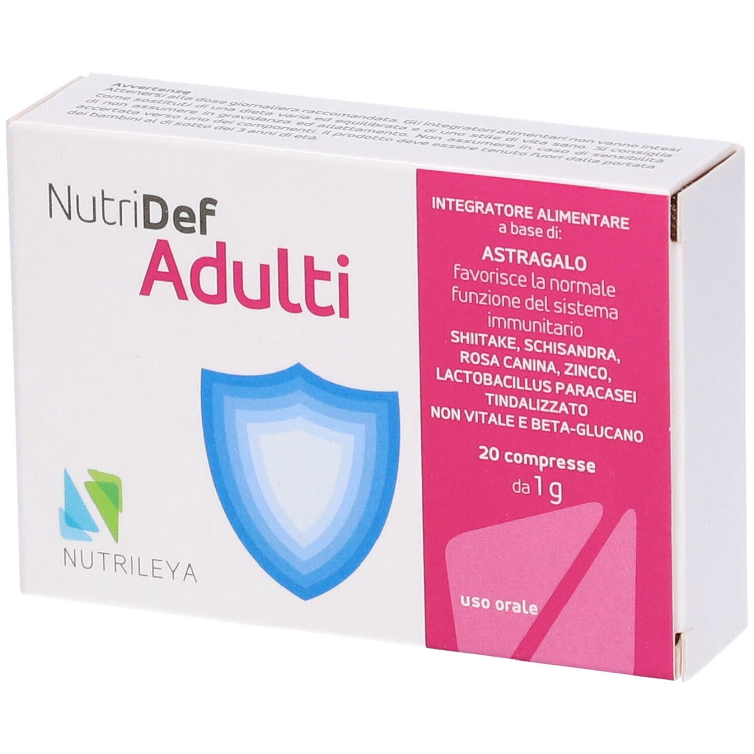 Nutridef Adulti 20 Compresse