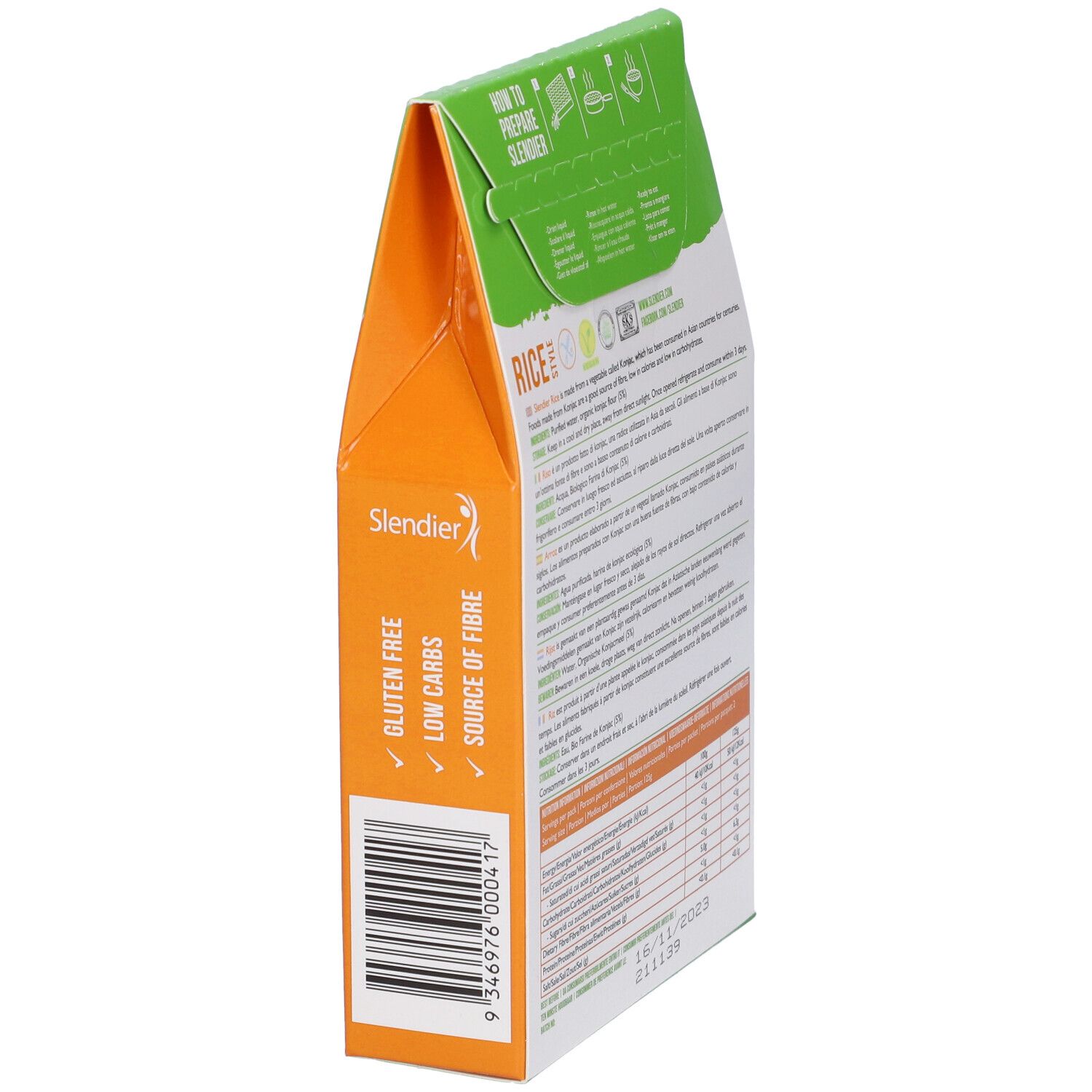 Shirataki Riso Bio 250G