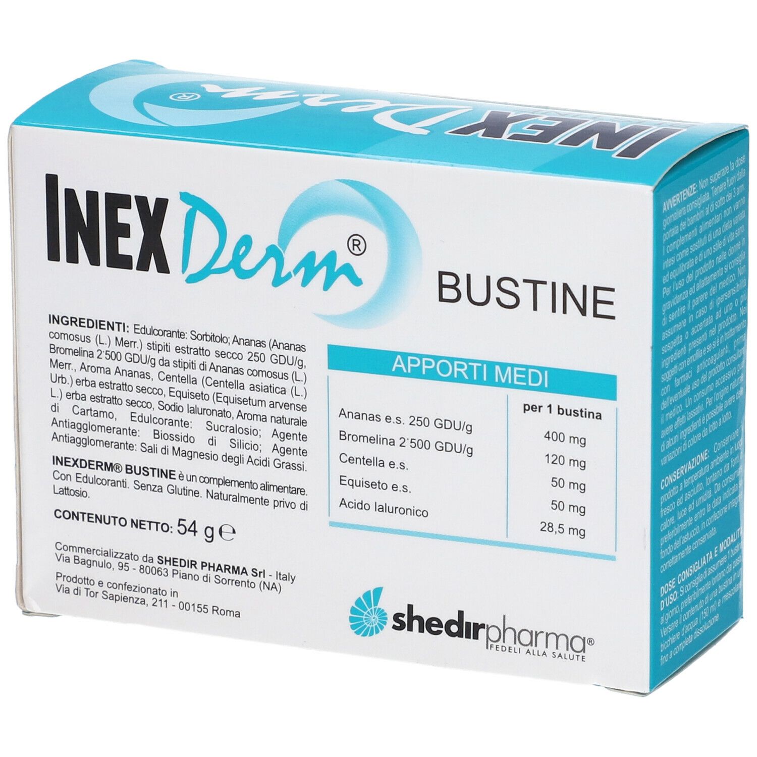 Inexderm 18 Bustine 61,20 G