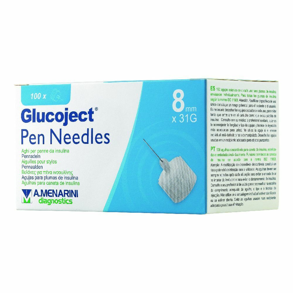 Glucoject® Pen Needles 31G 8mm