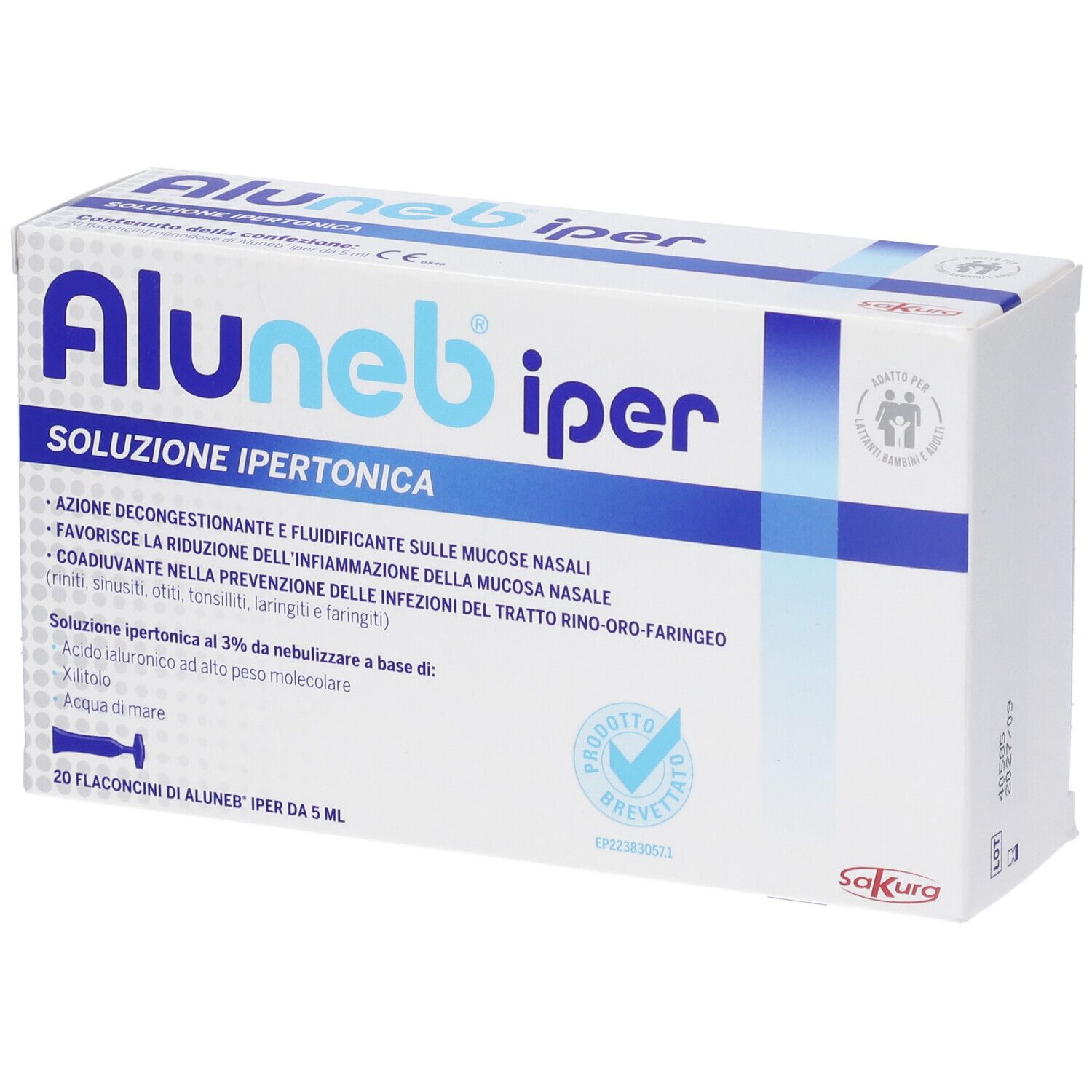 Aluneb® iper Soluzione ipertonica al 3 %