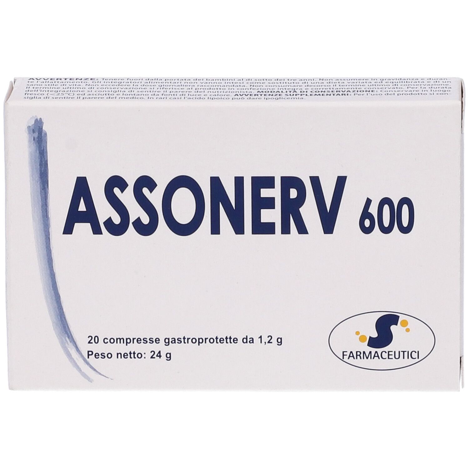 Assonerv 600 20Cpr