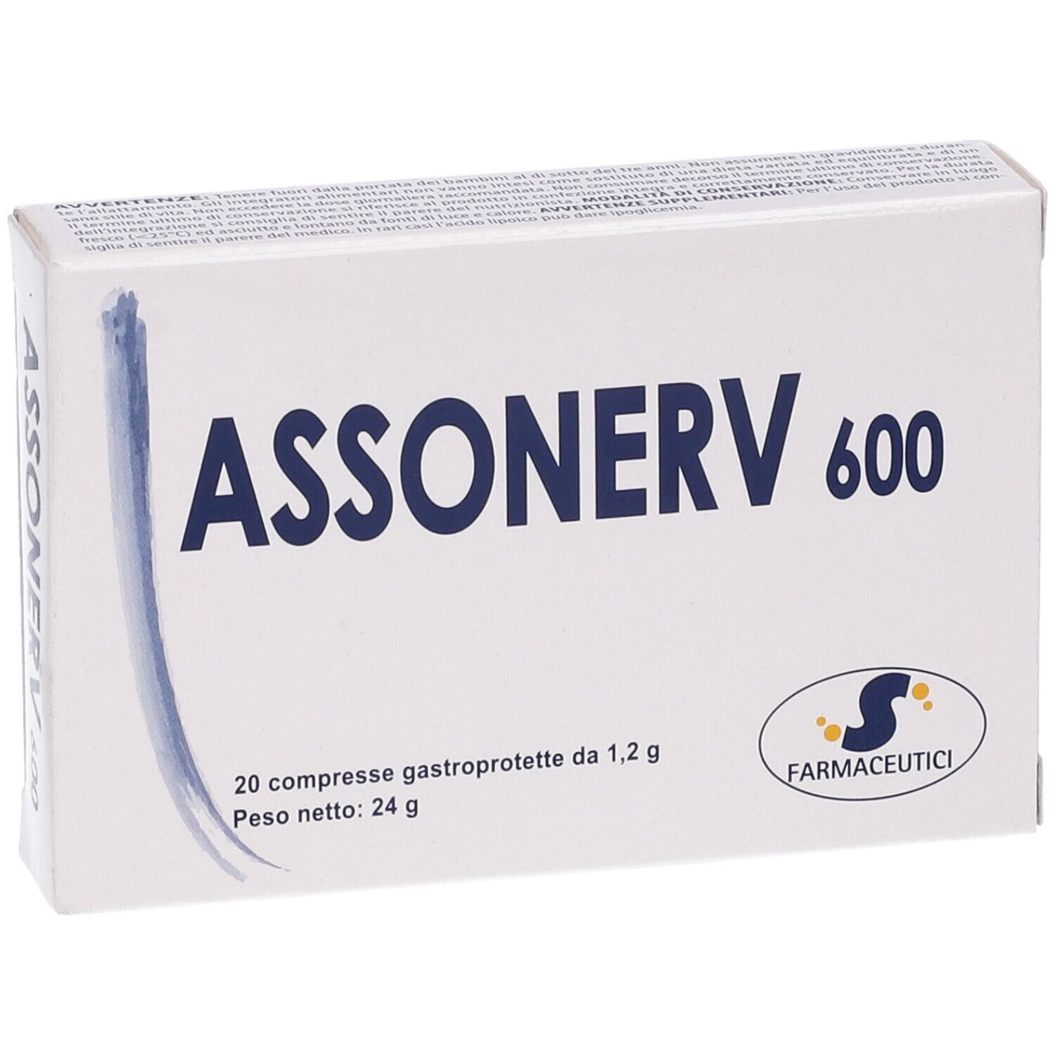 Assonerv 600 20Cpr