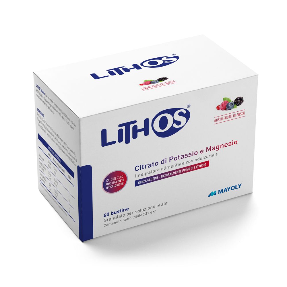 Lithos® Bustine Frutti di bosco Integratore Alimentare Con Edulcoranti