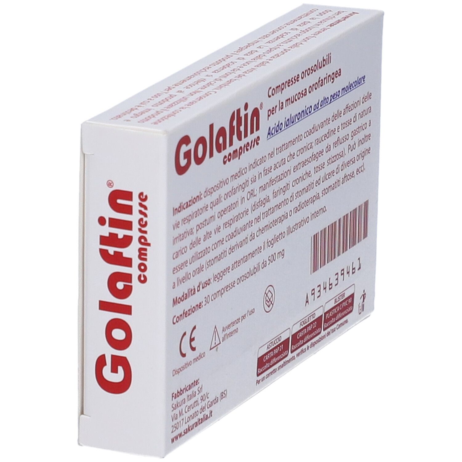 Golaftin 30 Compresse Orosolubili