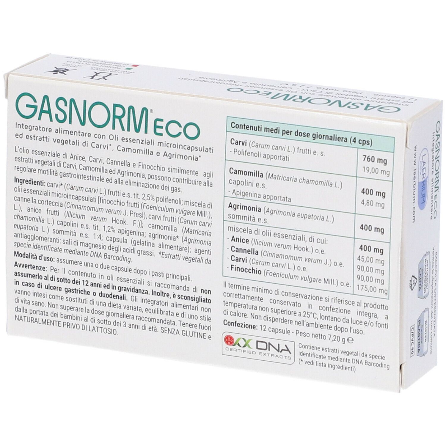 Gasnorm Eco 12 Capsule
