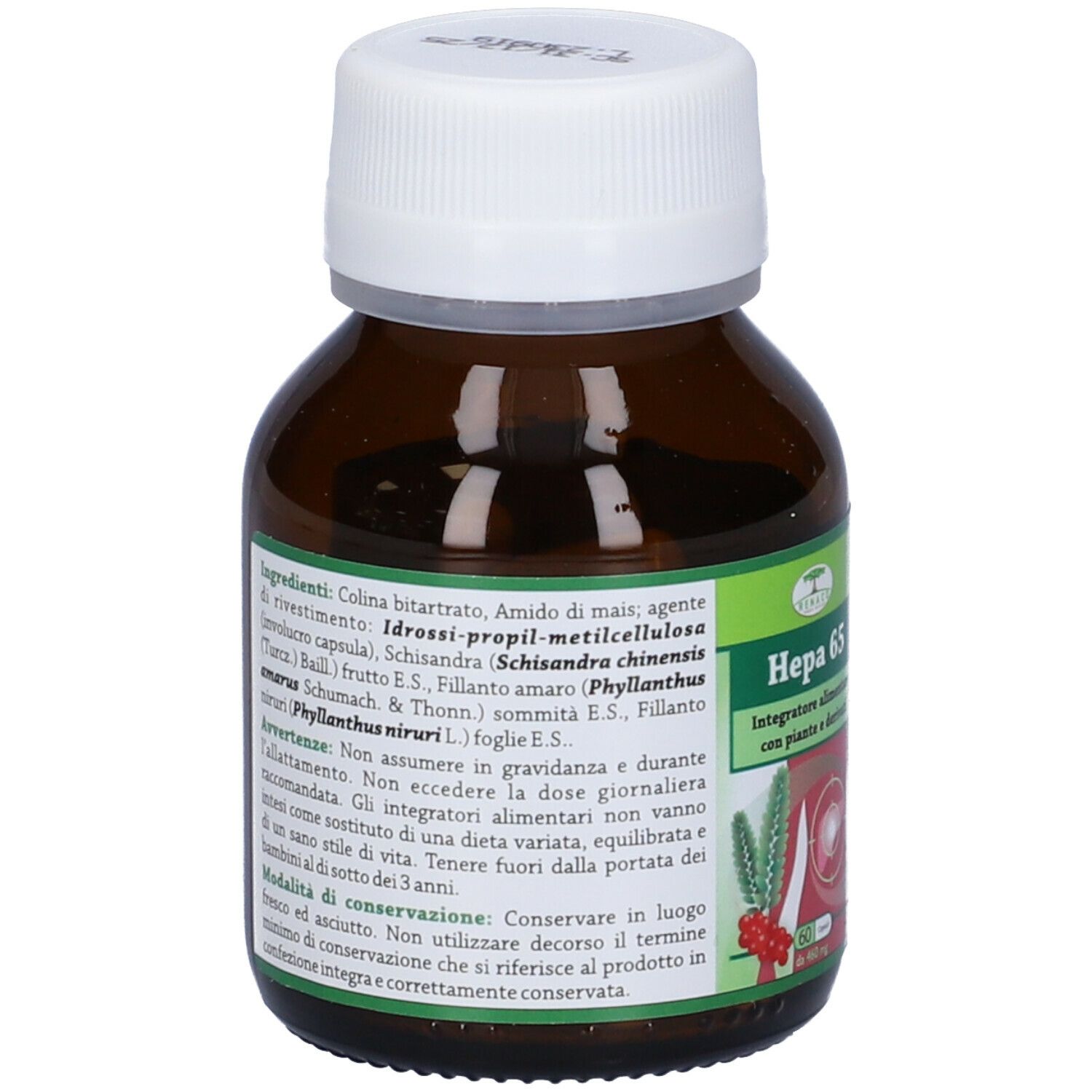 Hepa 65 60 Capsule Flacone 28,8 G