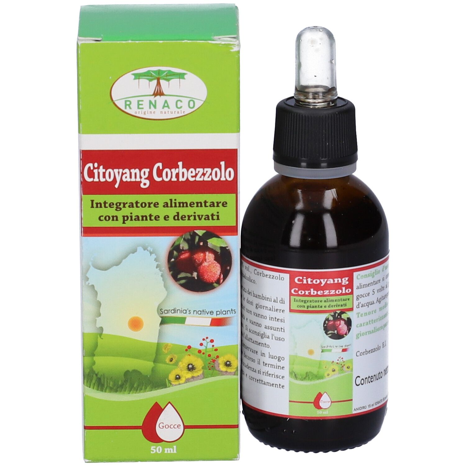 Citoyang Corbezzolo Gocce 50 Ml