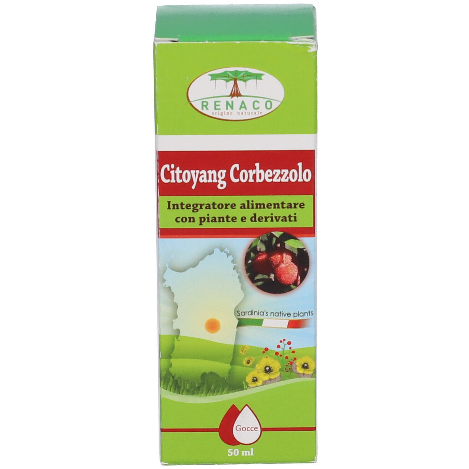 Citoyang Corbezzolo Gocce 50 Ml