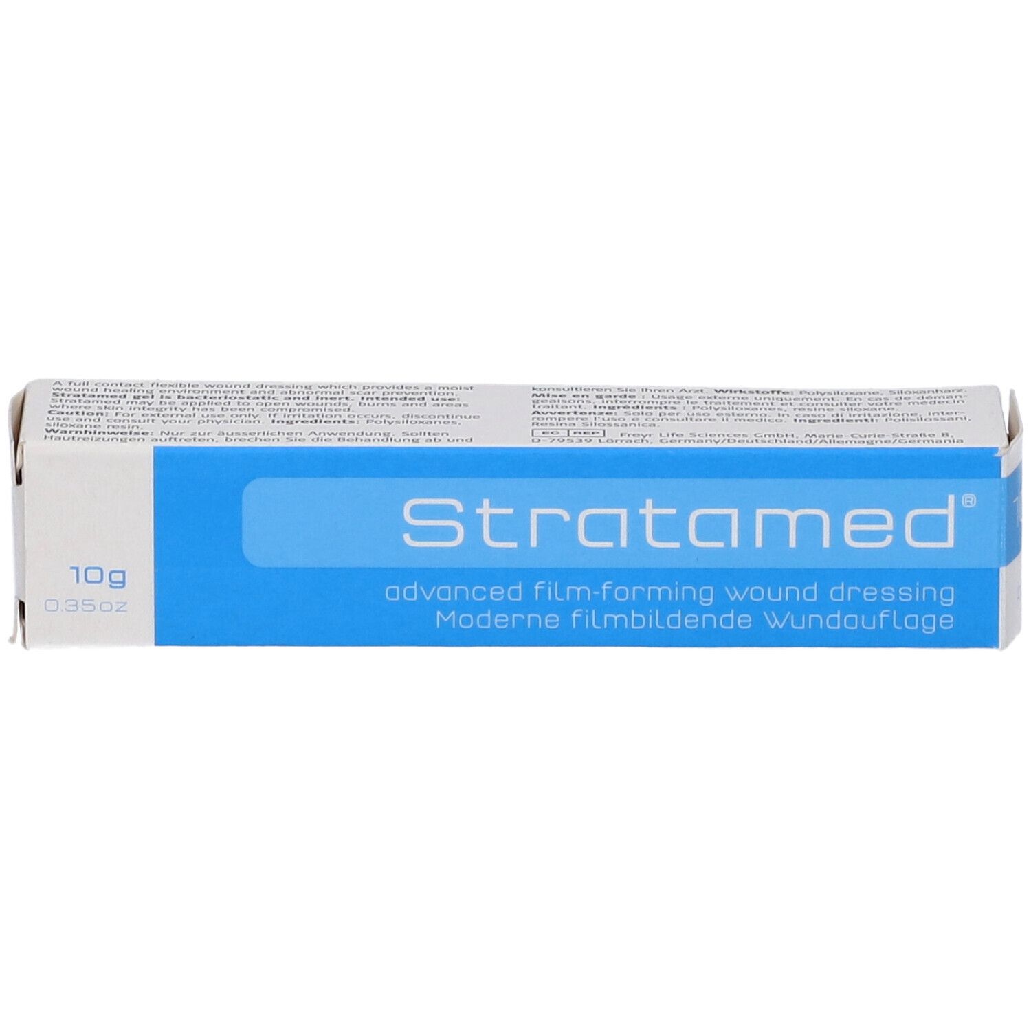 Gel Al Silicone Per Il Trattamento Delle Ferite Aperte Stratamed 10G