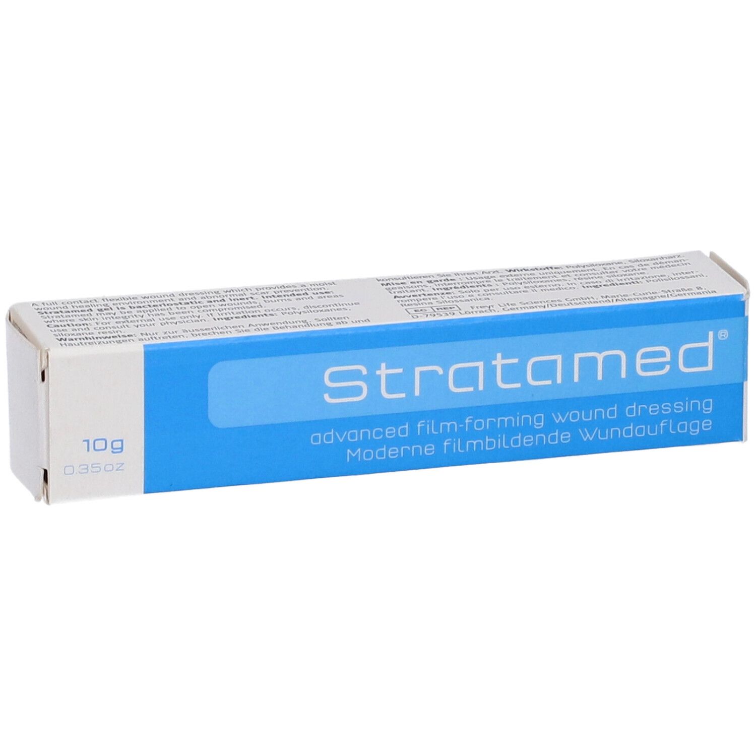 Gel Al Silicone Per Il Trattamento Delle Ferite Aperte Stratamed 10G