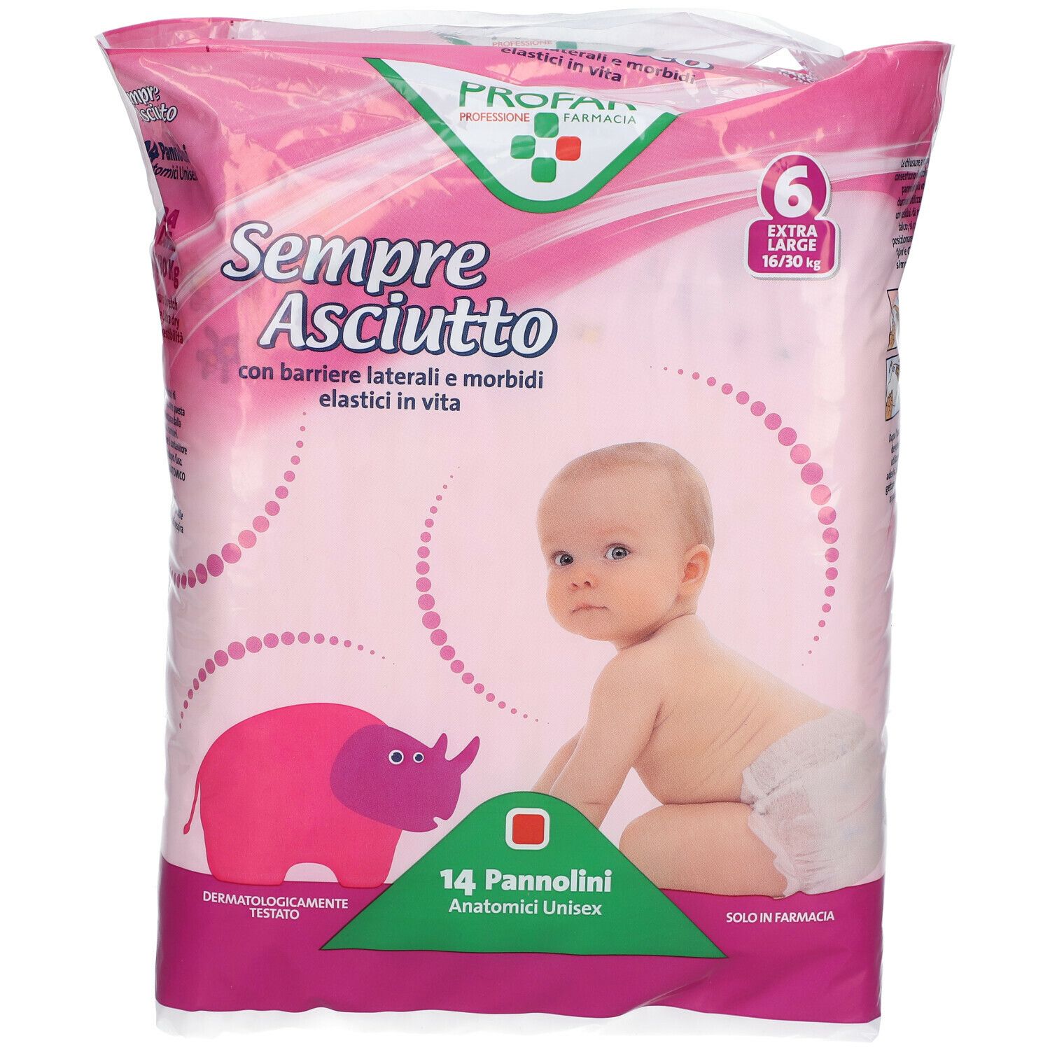 PROFAR® SempreAsciutto Taglia 6 Extra Large 16/30 Kg