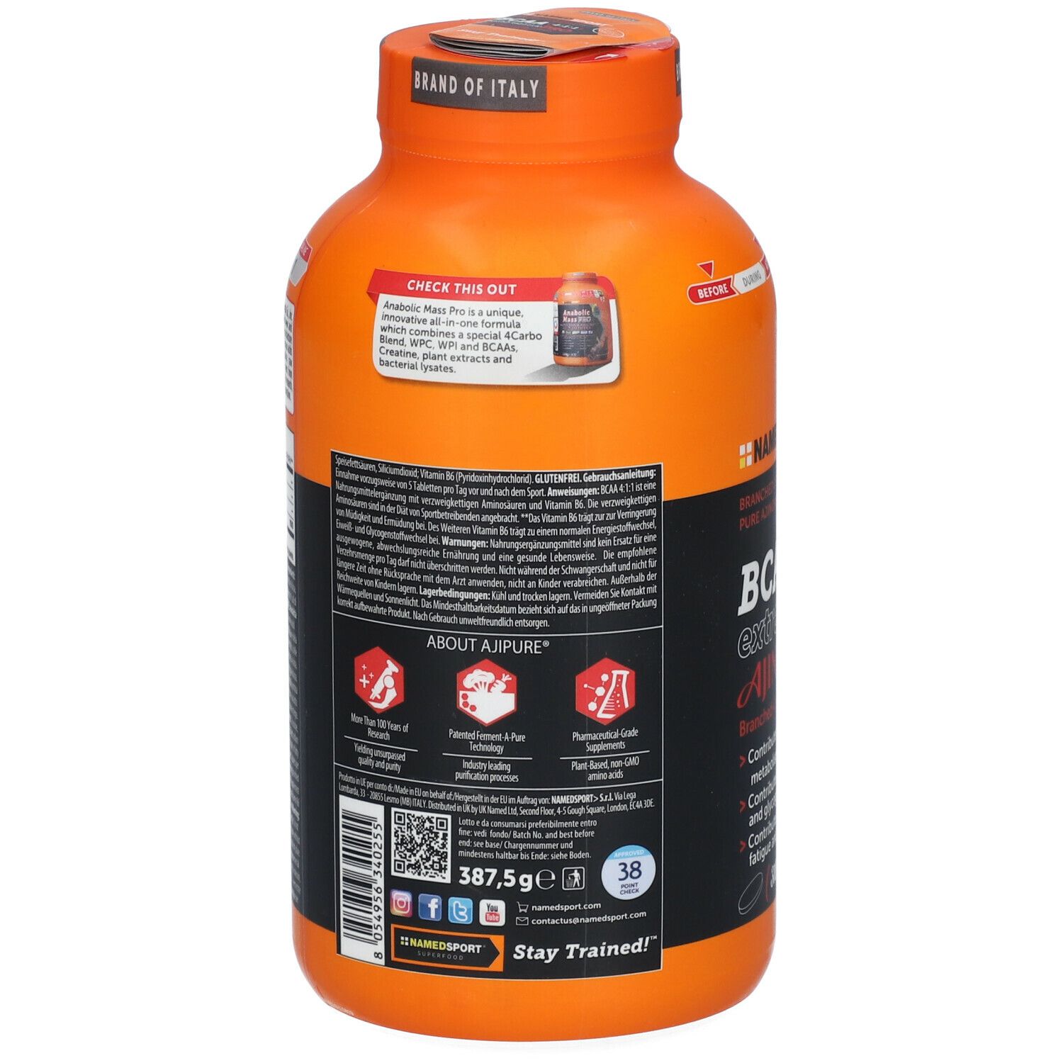 NAMEDSPORT® BCAA 4:1:1 Extreme Pro Ajinomoto