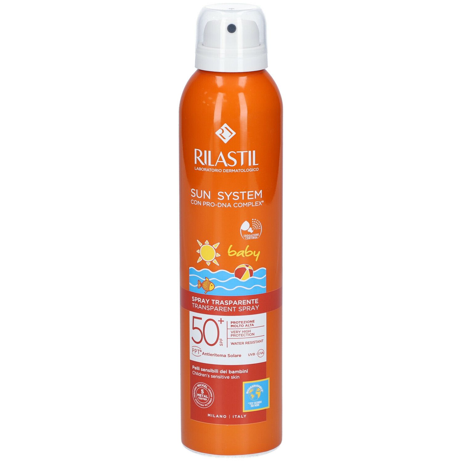 RILASTIL® Sun System Baby Spray Transparent SPF 50+