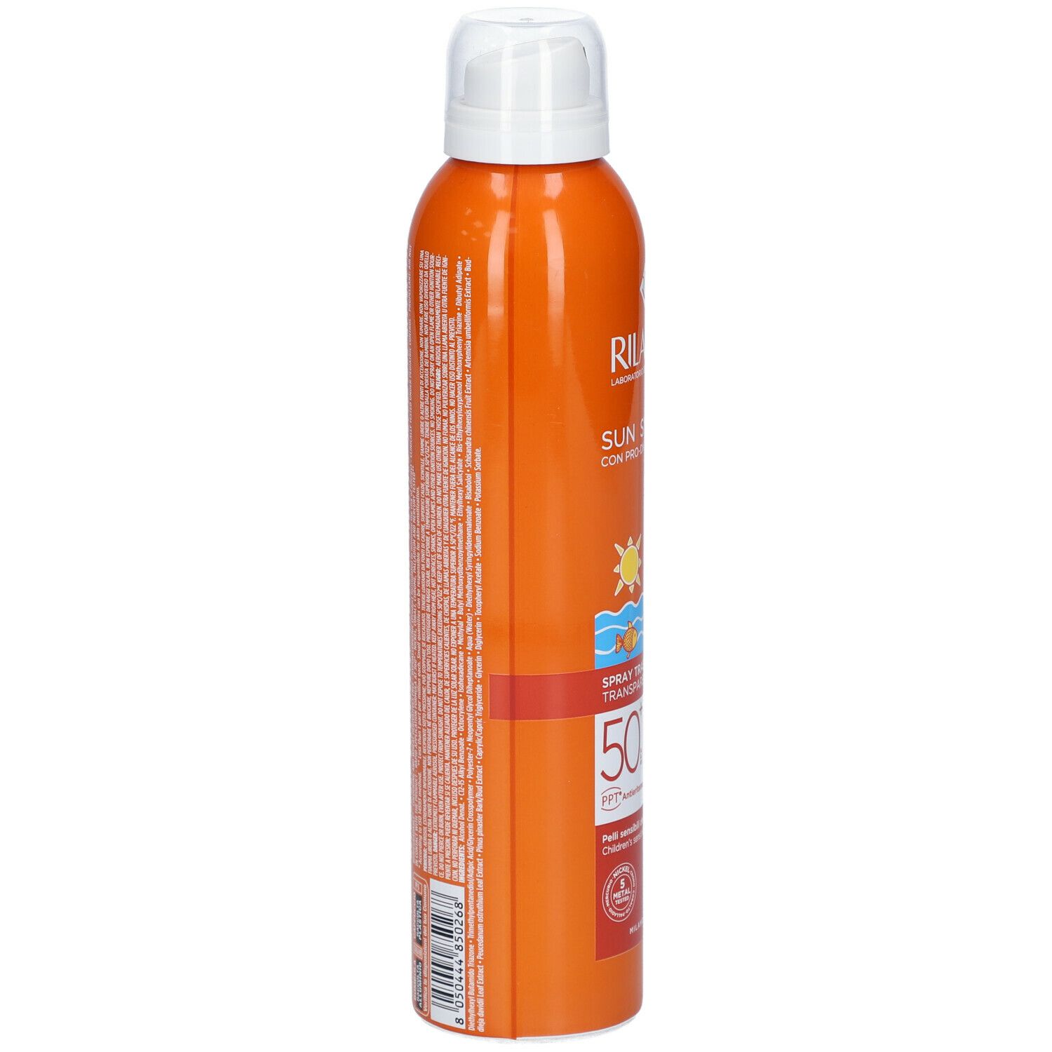 RILASTIL® Sun System Baby Spray Transparent SPF 50+