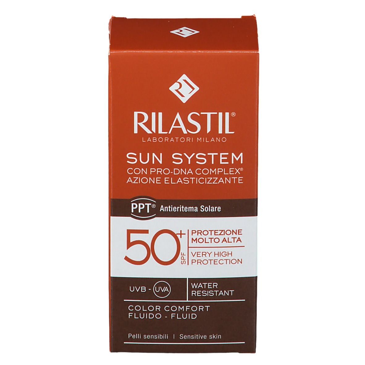 RILASTIL® Sun System SPF 50+ Fluido Color Comfort